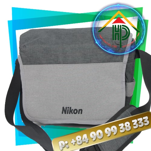 Grey Nikon Camera Bag