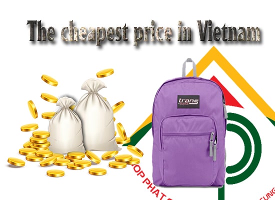 The cheapest price in Vietnam