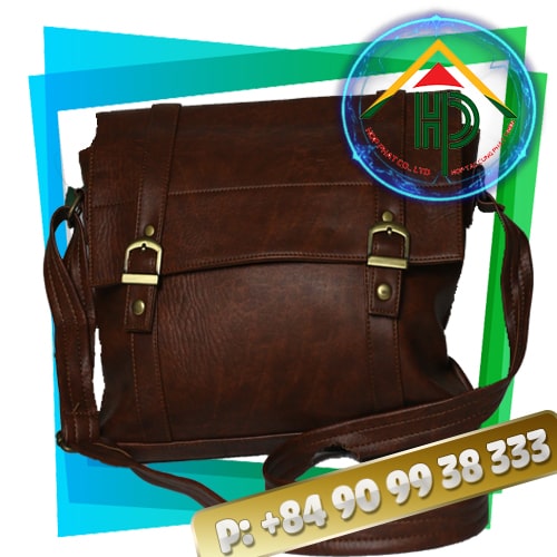Reddish-Brown Leather Briefbag
