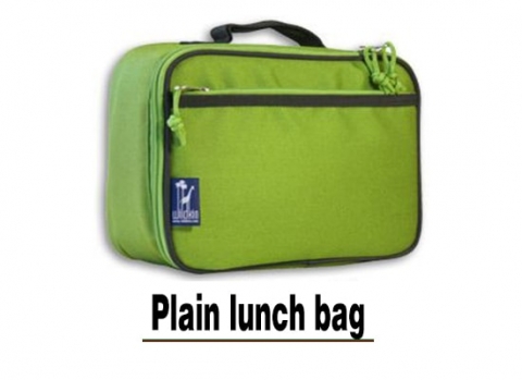 Plain lunch bag at hop phat