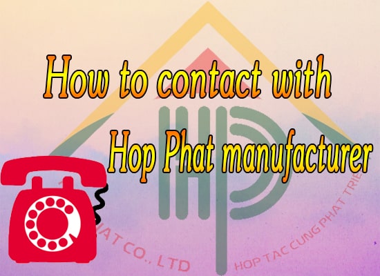 How to contact with Hop Phat manufacturer
