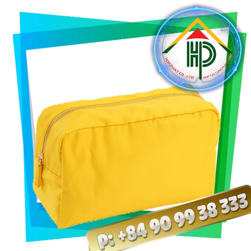 Yellow Cosmetic Bag