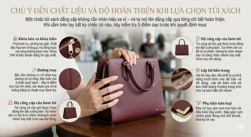 Bí Quyết Lựa Chọn Túi Xách Hoàn Hảo Tôn Dáng & Địa Chỉ May Uy Tín Bí Quyết Lựa Chọn Túi Xách Hoàn Hảo Tôn Dáng & Địa Chỉ May Uy Tín