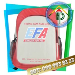 Balo anh ngữ EFA mặt trước