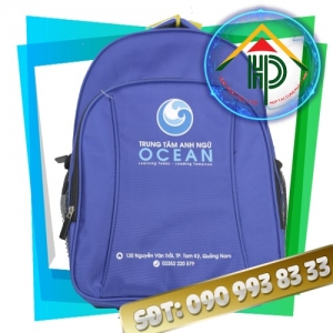 Balo Anh Ngữ Ocean mặt trước