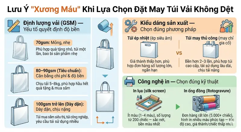 Tổng Hợp Công Dụng Của Túi Vải Không Dệt: Giải Pháp Toàn Diện Cho Doanh Nghiệp 🌿