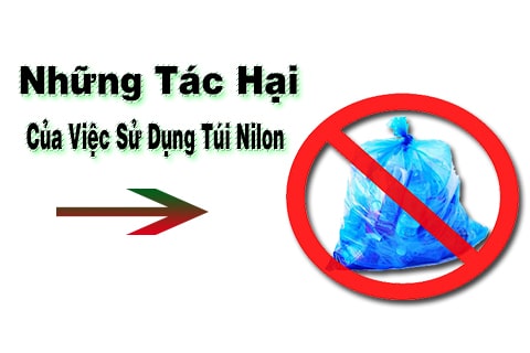 tác hại của việc sử dụng túi nilon