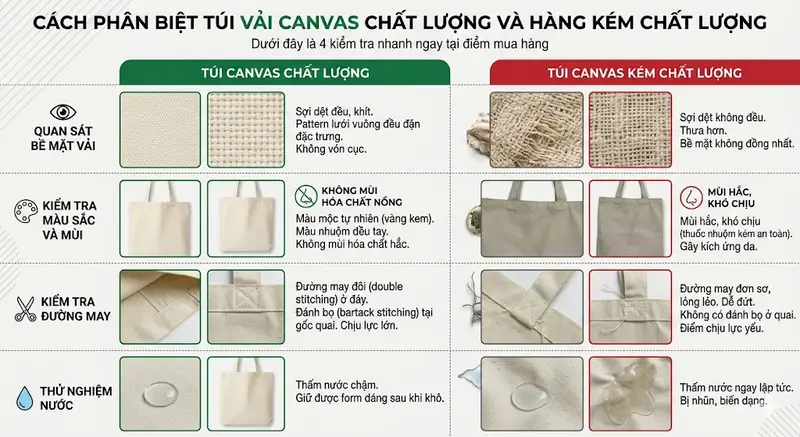 Túi Vải Canvas Là Gì? Giải Đáp Từ A-Z Từ Chuyên Gia Xưởng May Hợp Phát 🌿 Túi Vải Canvas Là Gì? Giải Đáp Từ A-Z Từ Chuyên Gia Xưởng May Hợp Phát 🌿