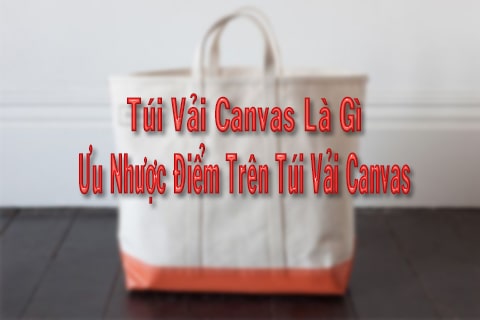 Túi Canvas là gì ưu nhược điểm