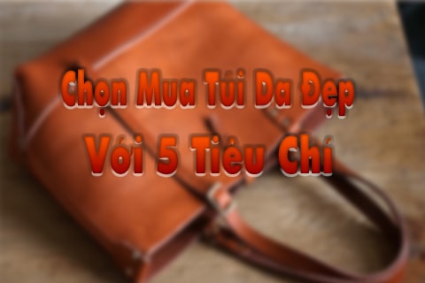 chọn mua túi da với 5 tiêu chí