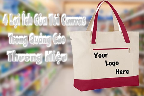 lợi ích của túi vải canvas trong quảng cáo marketting