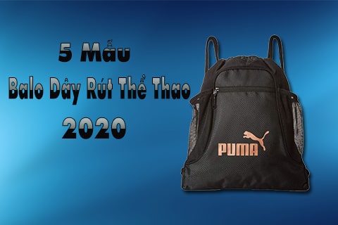 5 mẫu balo dây rút thể thao 2020