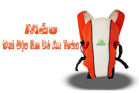 mẫu đai địu em bé an toàn