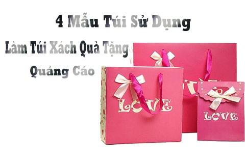 4 loại túi sử dụng làm quà tặng quảng cáo