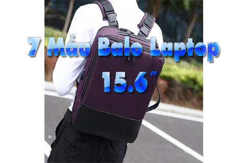 7 mẫu balo laptop 15.6"