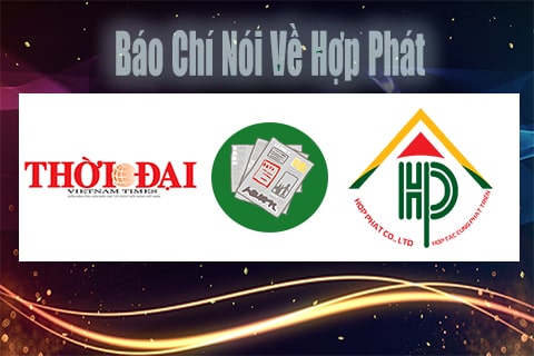 báo thời đại nói về công ty may hợp phát