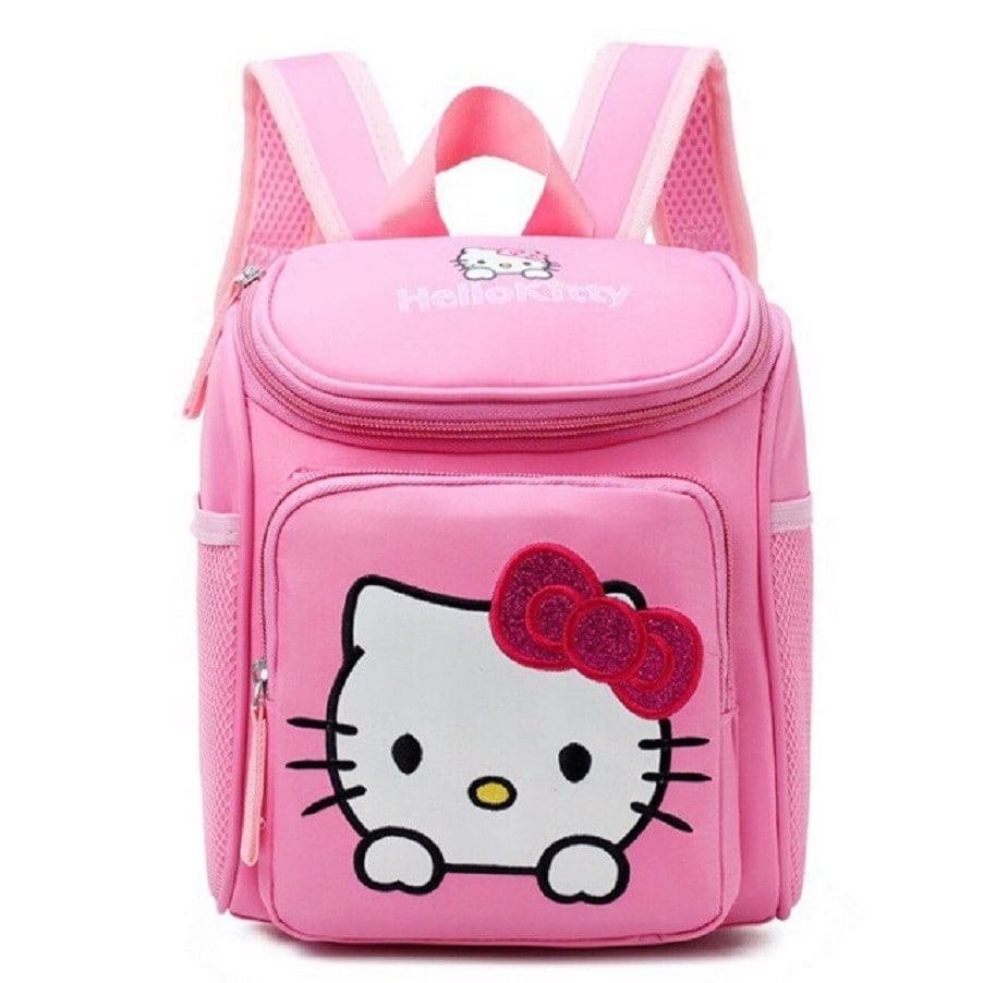 Balo Hello Kitty dành cho bé gái hình hộp