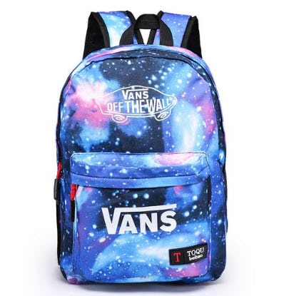 Mẫu balo Vans hai màu Off The Wall họa tiết Galaxy