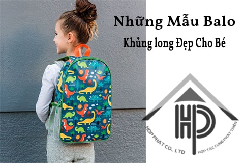 12 Mẫu balo cặp khủng long dễ thương cute được yêu thích nhất hiện nay