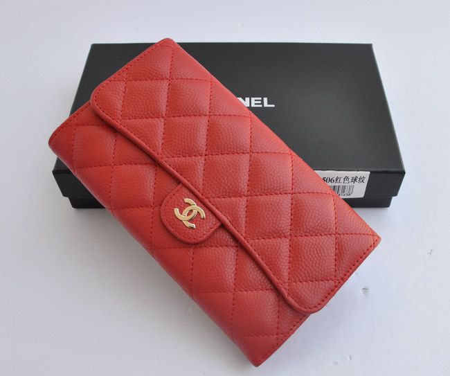 Mẫu ví cầm tay nữ Trifold Chanel