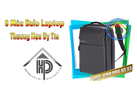 8 mẫu balo laptop thương hiệu uy tín