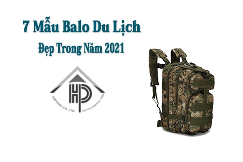 top 7 balo du lịch đẹp bán chạy trong năm 2021