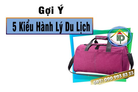 gợi ý 5 kiểu hành lý du lịch