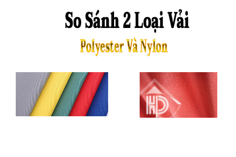 so sánh vải polyester và nylon