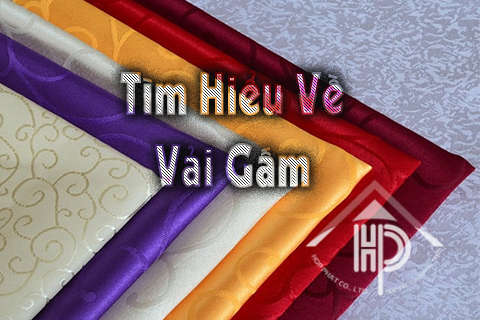 thông tin về vải gấm