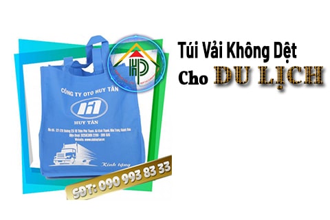 túi vải không dệt cho du lịch