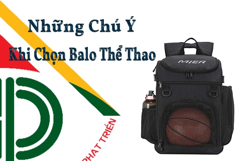 những chú ý khi chọn balo thể thao