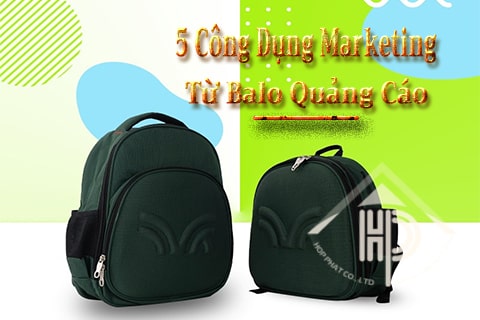 5 công dụng marketing từ balo quảng cáo