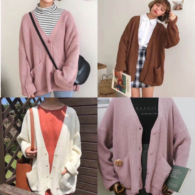 Phối đồ phong cách chic với áo cardigan thoải mái, tiện lợi