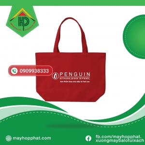 Túi Vải Canvas Penguin