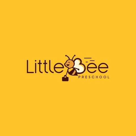 Logo Trường Mầm Non Little Bee