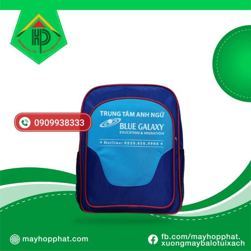 Balo anh ngữ blue galaxy