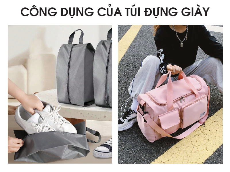 công dụng túi đựng giày