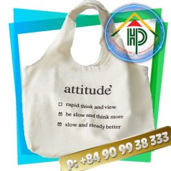 Front Attitude Canvas Bag