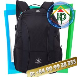 Front Black Sport Backpack