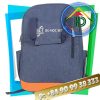 Front Blue Laptop Backpack