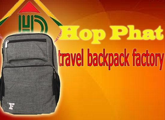 Hop Phat travel backpack factory