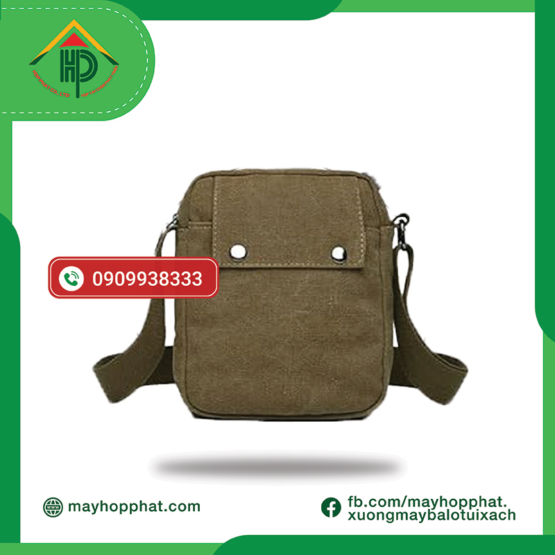 Back Men Canvas Bag