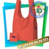 Front The reusable shopping bags