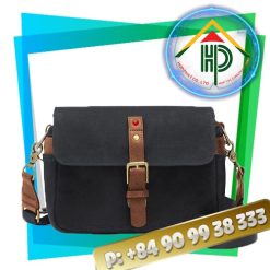 Front camera bag black