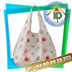 Front colorful shopping bag