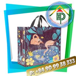 Left flamingo shopping bag