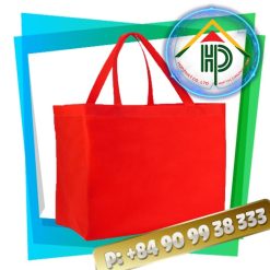 Front Nonwoven Bag Red