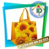 Front PP Woven Shopping Bag Yellow