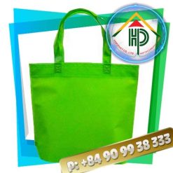 Front shopping bag green