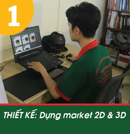 Thiết kế dựng marketing 2d & 3D